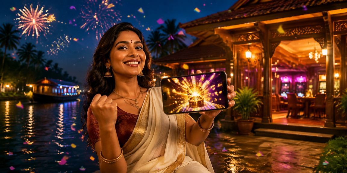 User accessing casino app in Kerala